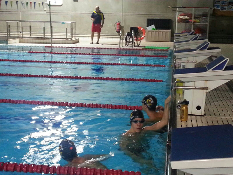 Tres nadadores navarros, convocados por la Federación Española de Deportes para Paraliticos Cerebrales